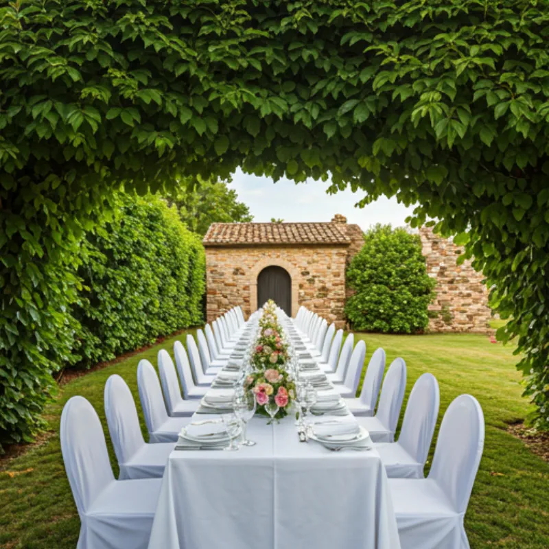 Mesa de casamento decorada